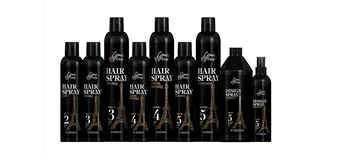 Gegroepeerde afbeelding van Lômé Paris Fix haarstylingproducten Gegroepeerde afbeelding van Lômé Paris Fix haarstylingproducten