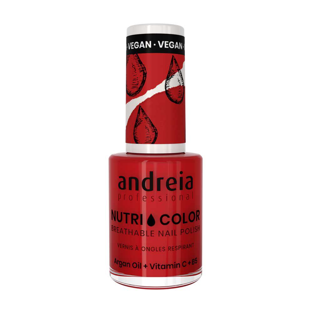Andreia Professional Nutri Color Nagellak - NC 38 Scharlaken Rood 10.5ml