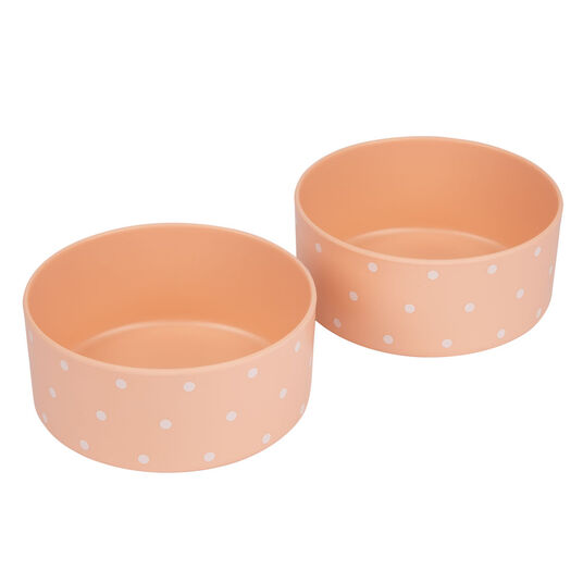 Framar Peach Please Bamboo Bowls 2 stuks