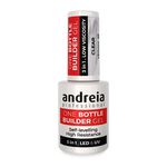 Andreia Professional One Bottle Builder Gel 3 In 1 - 3 In 1 Bouwgel Lage Viscositeit - Transparant 14ml