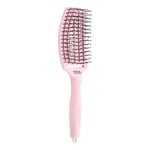 Olivia Garden Fingerbrush Care Iconic haarborstel met dubbele borstelharen &ndash; Pastelroze