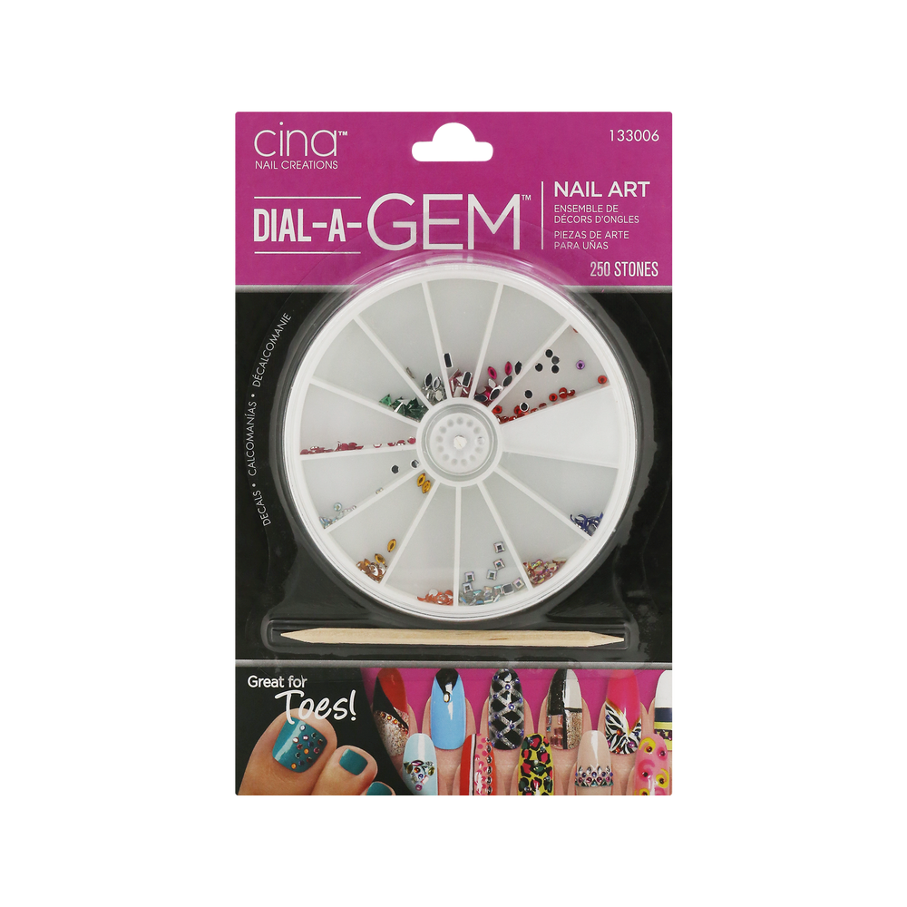 Cina Nail Art Dial-a-Gem 250 st