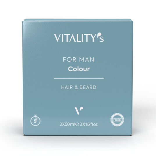 Vitality's For Man Colour Middel Natuurlijk 3x50ml