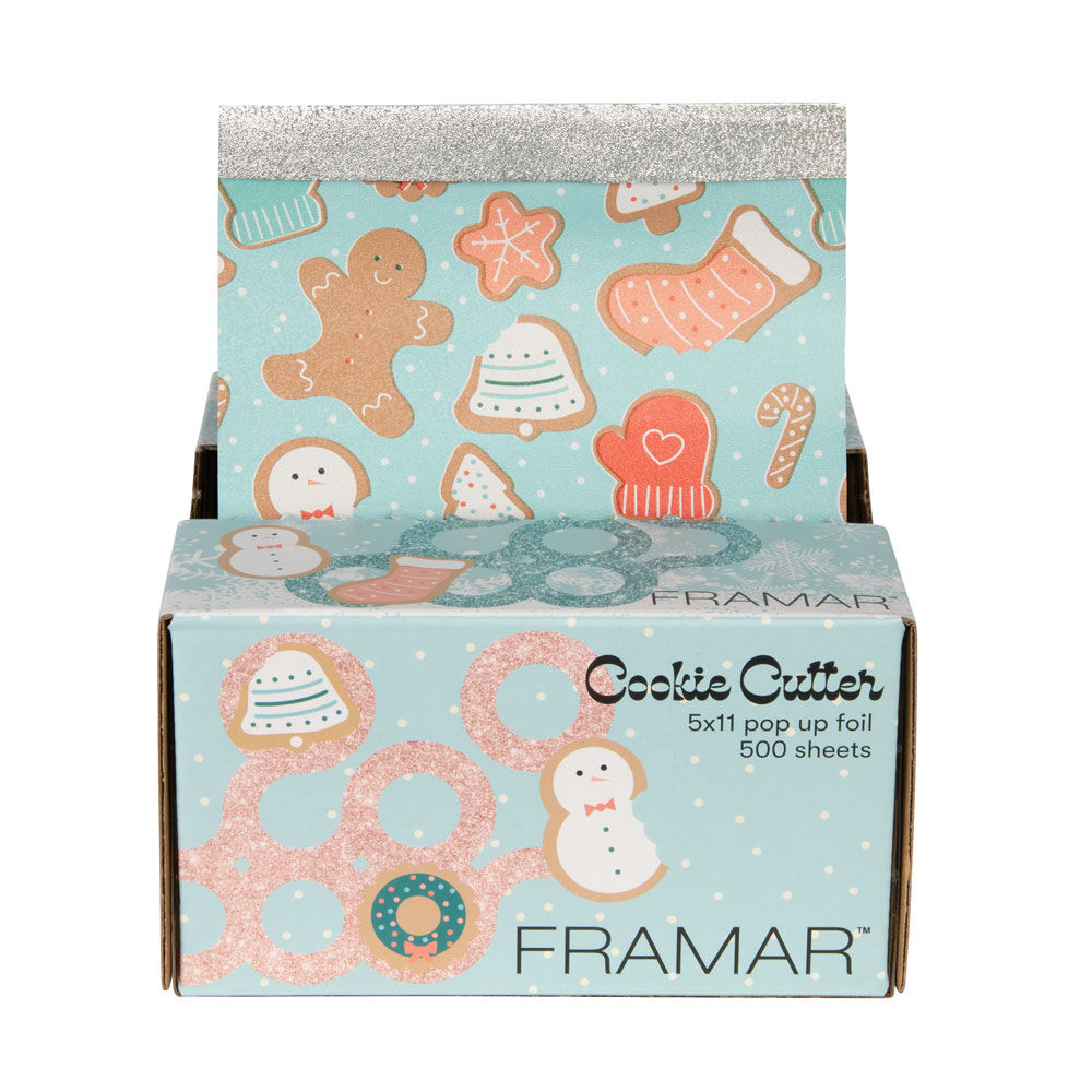 Framar Pop-ups aluminiumfolie Cookie Cutter 500 vellen / elk 13x28cm Framar Pop-ups aluminiumfolie Cookie Cutter 500 vellen / elk 13x28cm