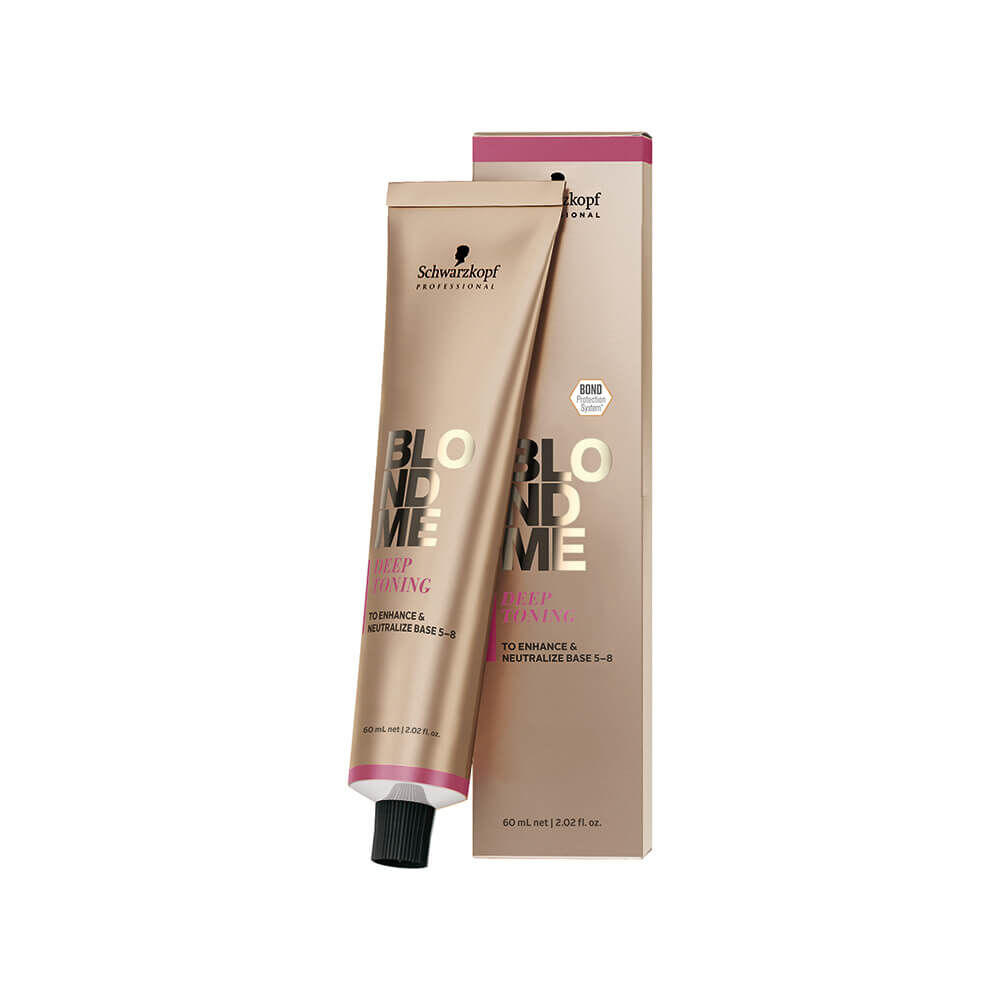 Schwarzkopf Professional Blond Me Permanent Haarkleuring Deep Toning 60ml Diep Kastanjebruin