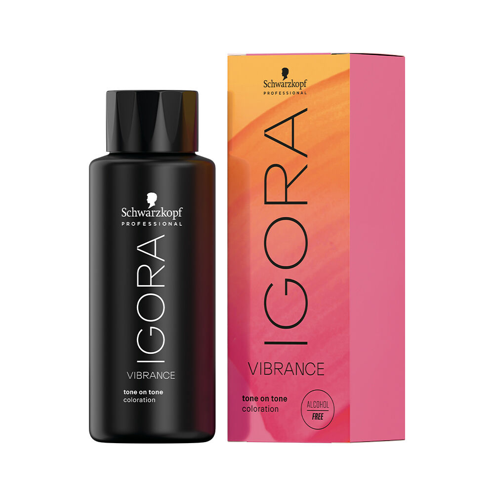 Schwarzkopf Professional Igora Vibrance Permanent Haarkleuring 60ml 5.16 Licht Bruin Grijs Chocolade