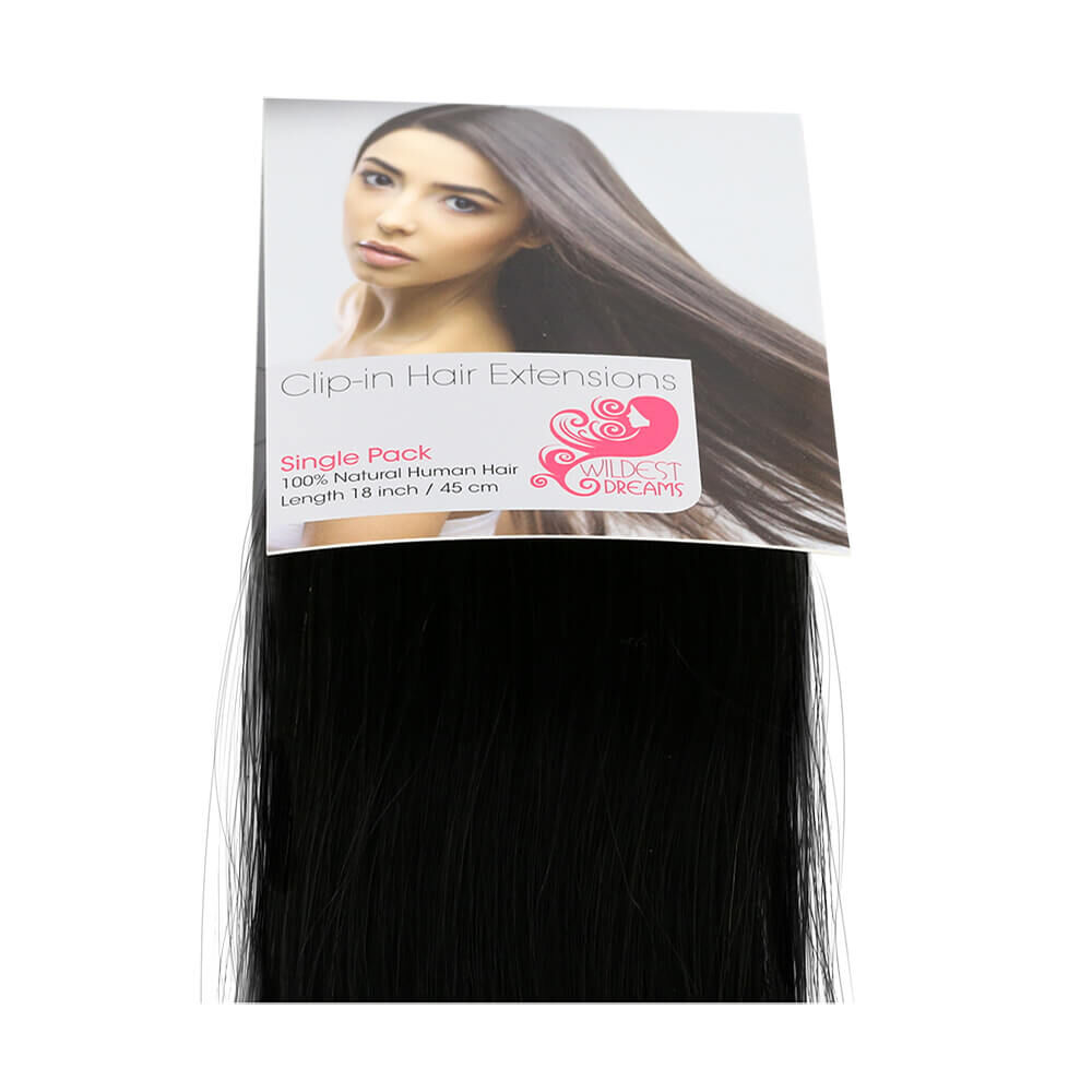 Wildest Dreams Extensions HH Clip-In 1st 18in 1 Straight