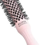 Olivia Garden Expert Blowout Speed Borstel met golvende borstelharen Pastelroze 25