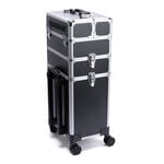 S-PRO Phoenix Trolleykoffer Zwart/Zilver