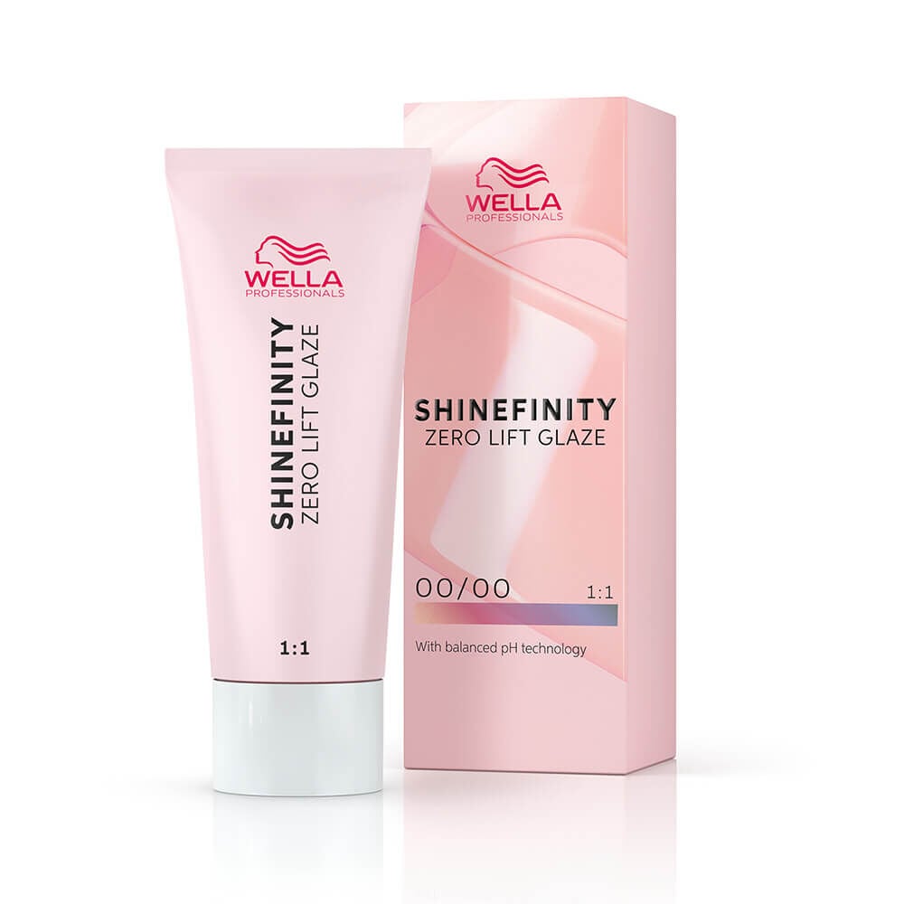 Wella Professionals Shinefinity Zero Lift Glaze Demi-permanente haarkleuring 00/00 Crystal Glaze 60ml Wella Professionals Shinefinity Zero Lift Glaze Demi-permanente haarkleuring 00/00 Crystal Glaze 60ml