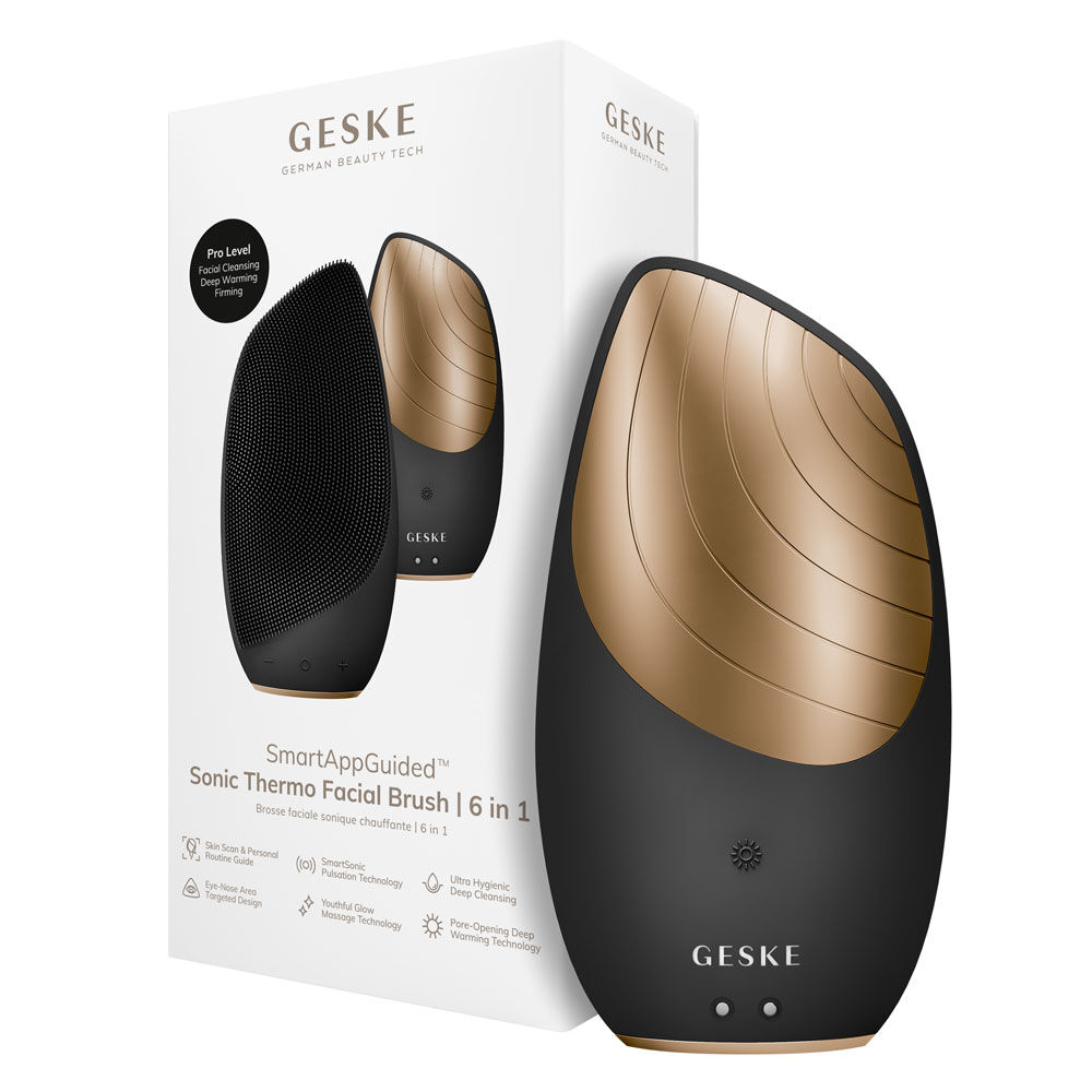 GESKE Sonische Thermo Gezichtsborstel | 6 in 1
