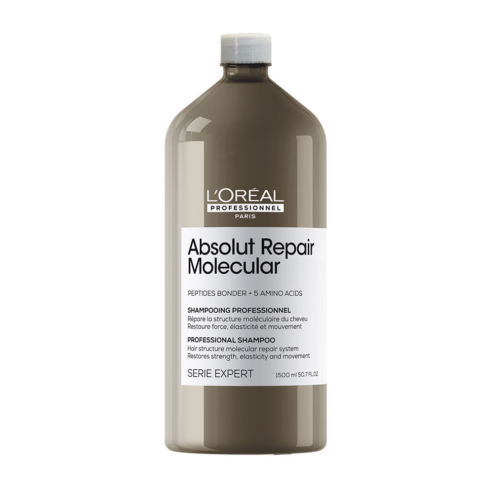 L'Or&eacute;al Professionnel S&eacute;rie Expert Absolut Repair Molecular Herstellende Shampoo, 1.5L