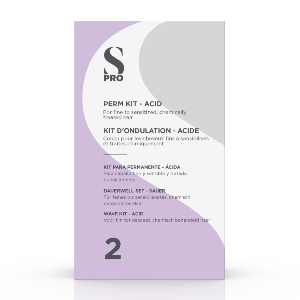 S-PRO Wave Kit Acid 2 Delicaat Haar