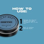 Osmo Clay Wax Styler Op Kleibasis 25ml