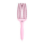 Olivia Garden Fingerbrush Think Pink Boar & Nylon Paper Blush Brush
