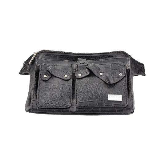 Sibel Holster Belt 3 Croco Zwart