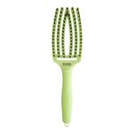Olivia Garden Fingerbrush Care Dolce Vita Iconic Zwijnenhaar en Nylon Pistachegroen