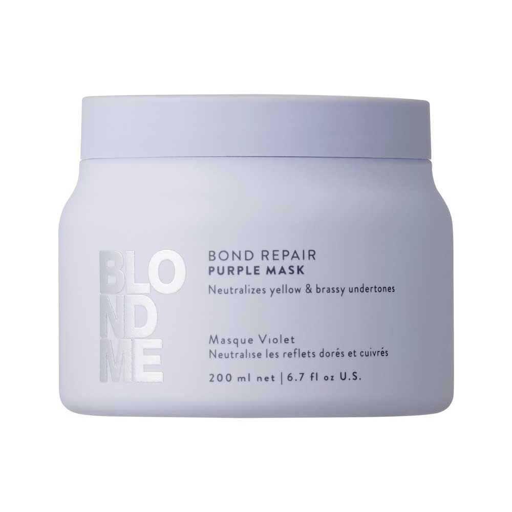 Schwarzkopf Professional Blond Me Bond Repair Paarse haarmasker 200ml