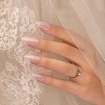 Andreia Professional Hybrid-Fusion Color Gel Nagellak-I Do!- ID5 Transparant met gouden glitters. 10.5ml