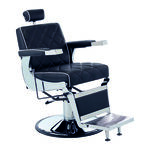 S-PRO ED Kappersstoel Knightsbridge Zwart