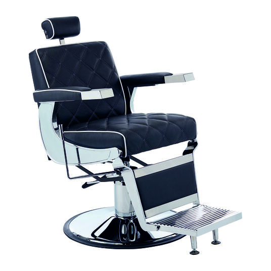 S-PRO ED Kappersstoel Knightsbridge Zwart