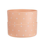 Framar Peach Please Bamboo Bowls 2 stuks