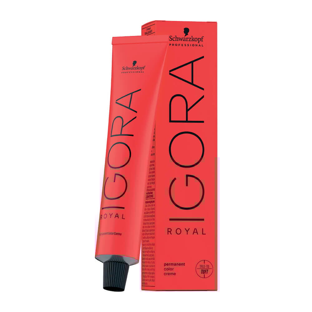 Schwarzkopf Professional Igora Royal Permanent Haarkleuring 60ml 1-0 Schwarzkopf Professional Igora Royal Permanent Haarkleuring 60ml 1-0