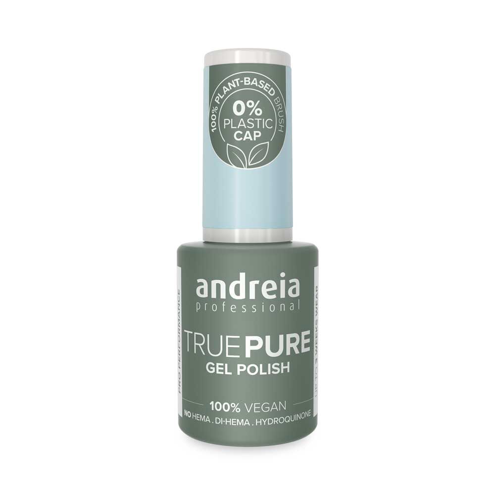 Andreia Professional True Pure Hema-vrije Gellak - T55 Poederblauw Met Zachte Glinstering 10.5ml