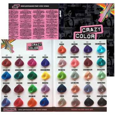Crazy Color Kleurenkaart A4