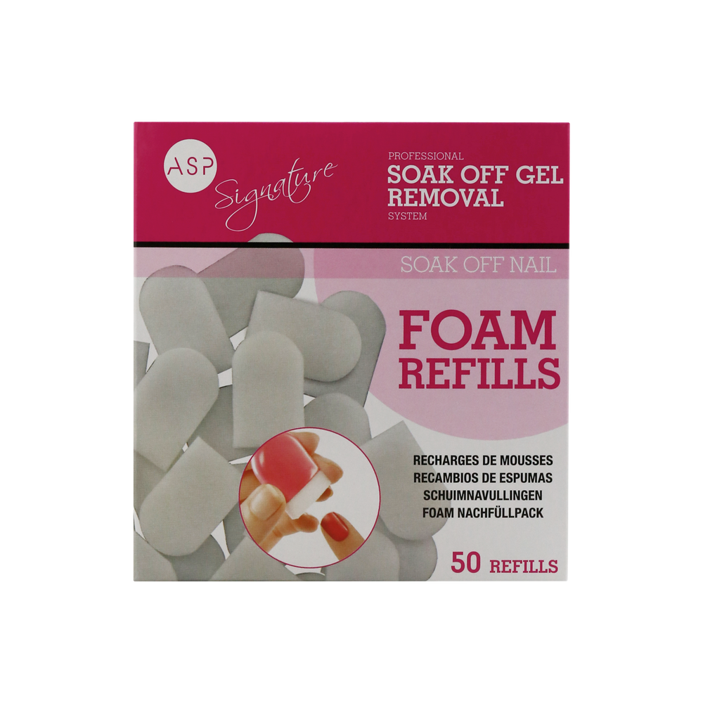 ASP Signature Soak off Nail Foams Refill 50 st ASP Signature Soak off Nail Foams Refill 50 st