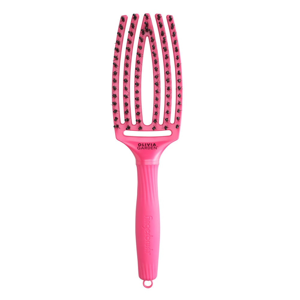 Olivia Garden Fingerbrush Iconic Everzwijnhaar & Nylon - Fall And Beyond Collectie - M4R5 Rood