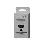Sibel Metalen Pinnen Golvend 60mm Zwart 50 Stk