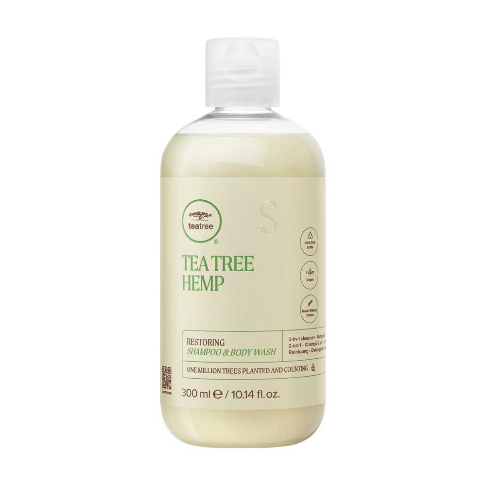 Paul Mitchell Tea Tree Hemp Herstellende Shampoo en Douchegel 300ml
