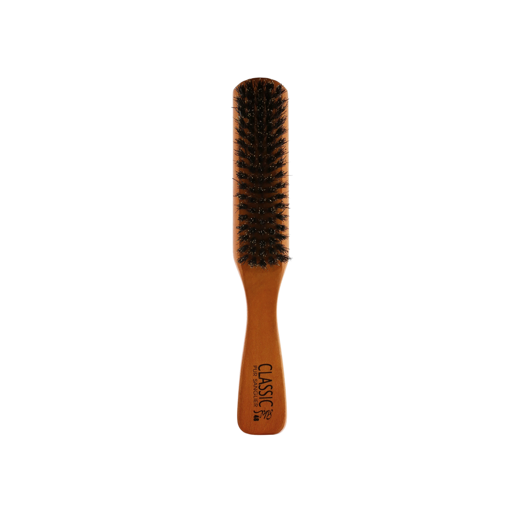 Sibel Platte houten borstel - Classic hout