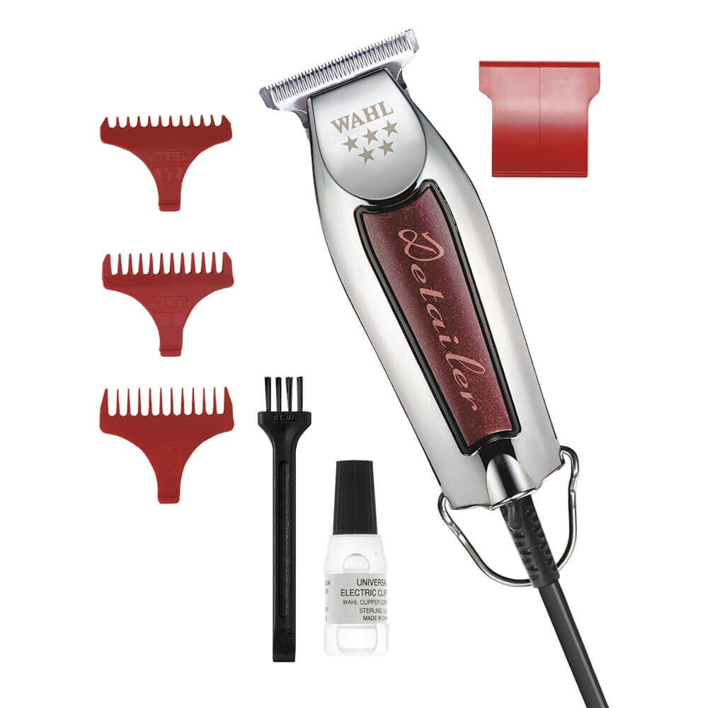 Wahl Trimmer Detailer Red T-Wide Kam Attach Set Wahl Trimmer Detailer Red T-Wide Kam Attach Set