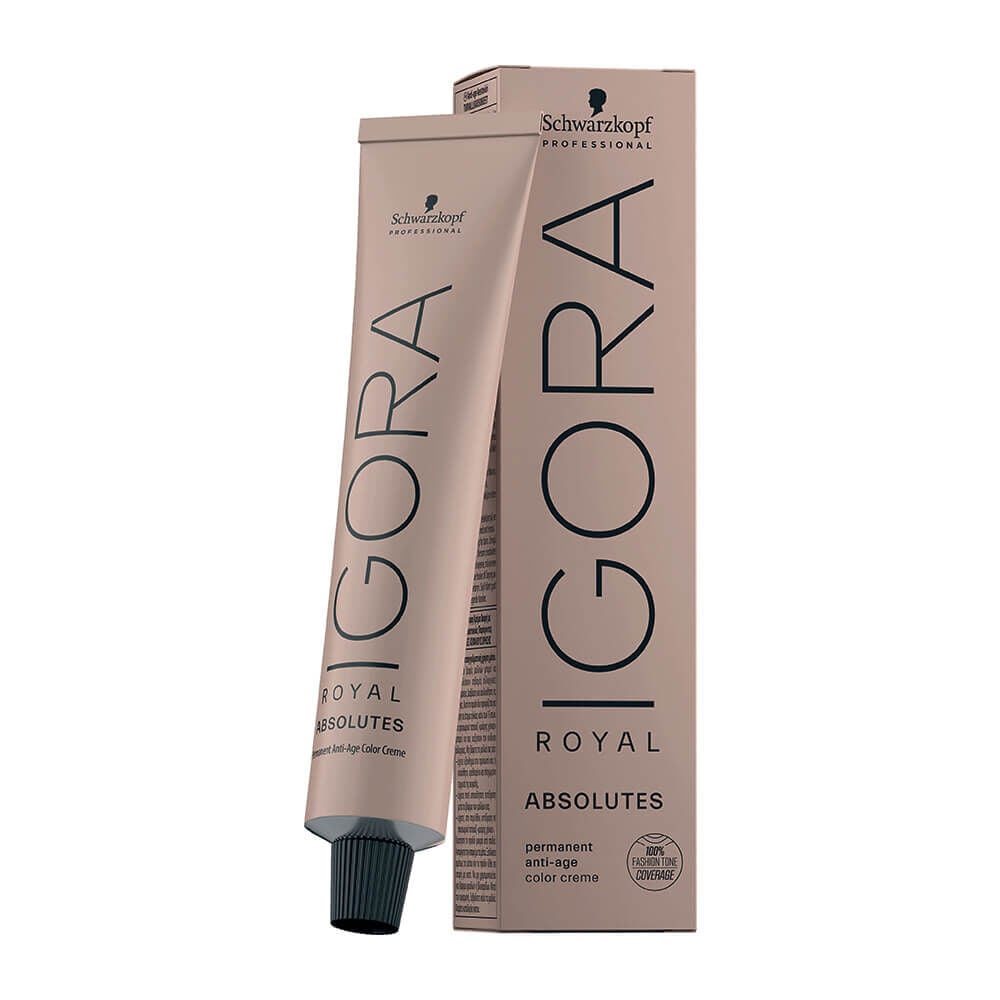 Schwarzkopf Professional Igora Royal Absolutes Permanent Haarkleuring 60ml 8-01 Schwarzkopf Professional Igora Royal Absolutes Permanent Haarkleuring 60ml 8-01