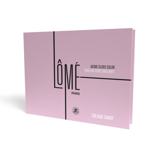L&ocirc;m&eacute; Paris Acidic Gloss Color Kleurenkaart 39 Tinten