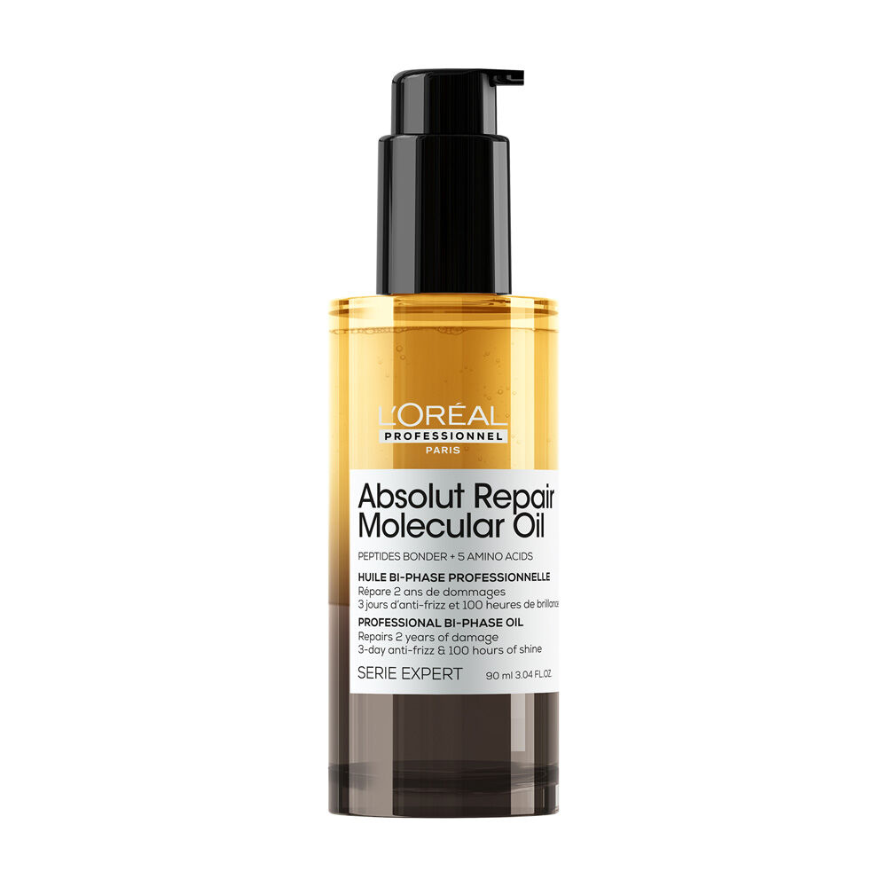 L'Or&eacute;al Professionnel S&eacute;rie Expert Absolute Repair Molecular Bi-Phase Haar Olie 90ml