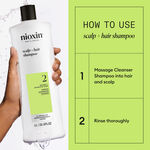 Nioxin System 2 Hoofdhuid + Haar Shampoo 1l