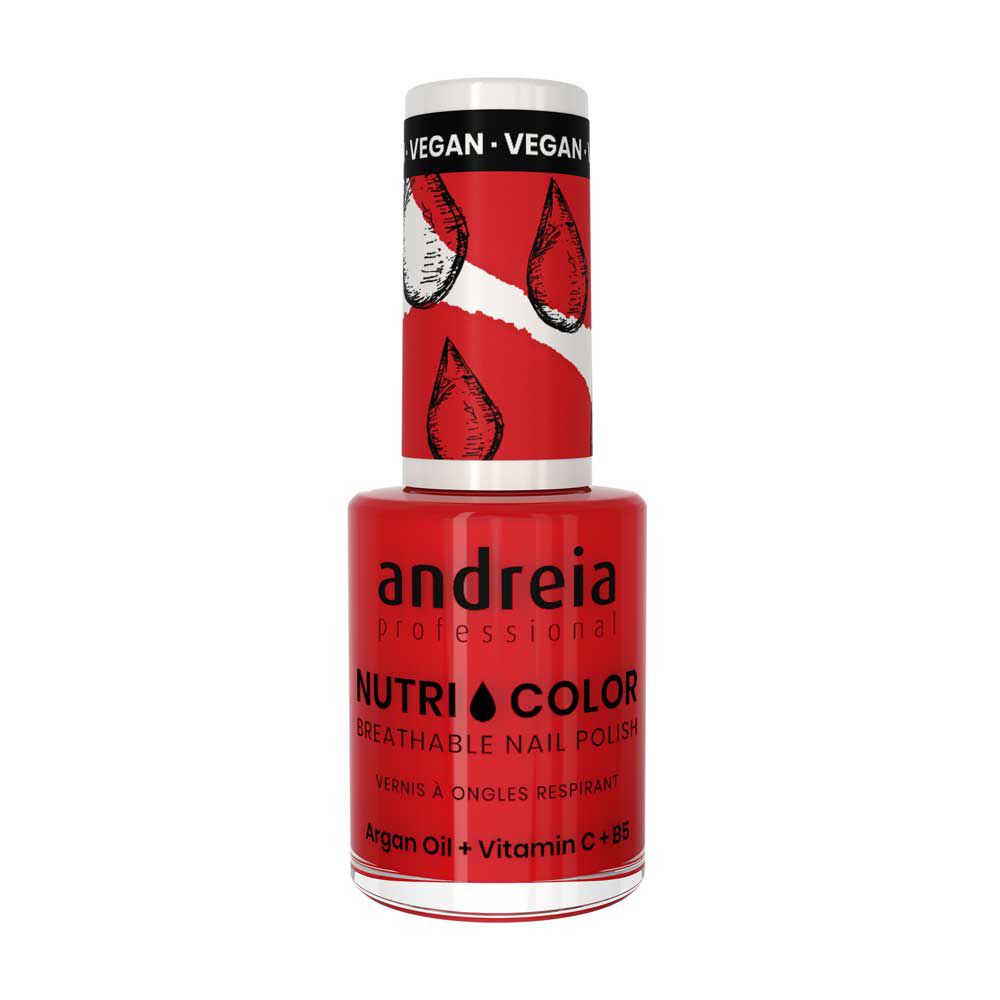 Andreia Professional Nutri Color Nagellak - NC 37 Diep Rood Oranje10.5ml