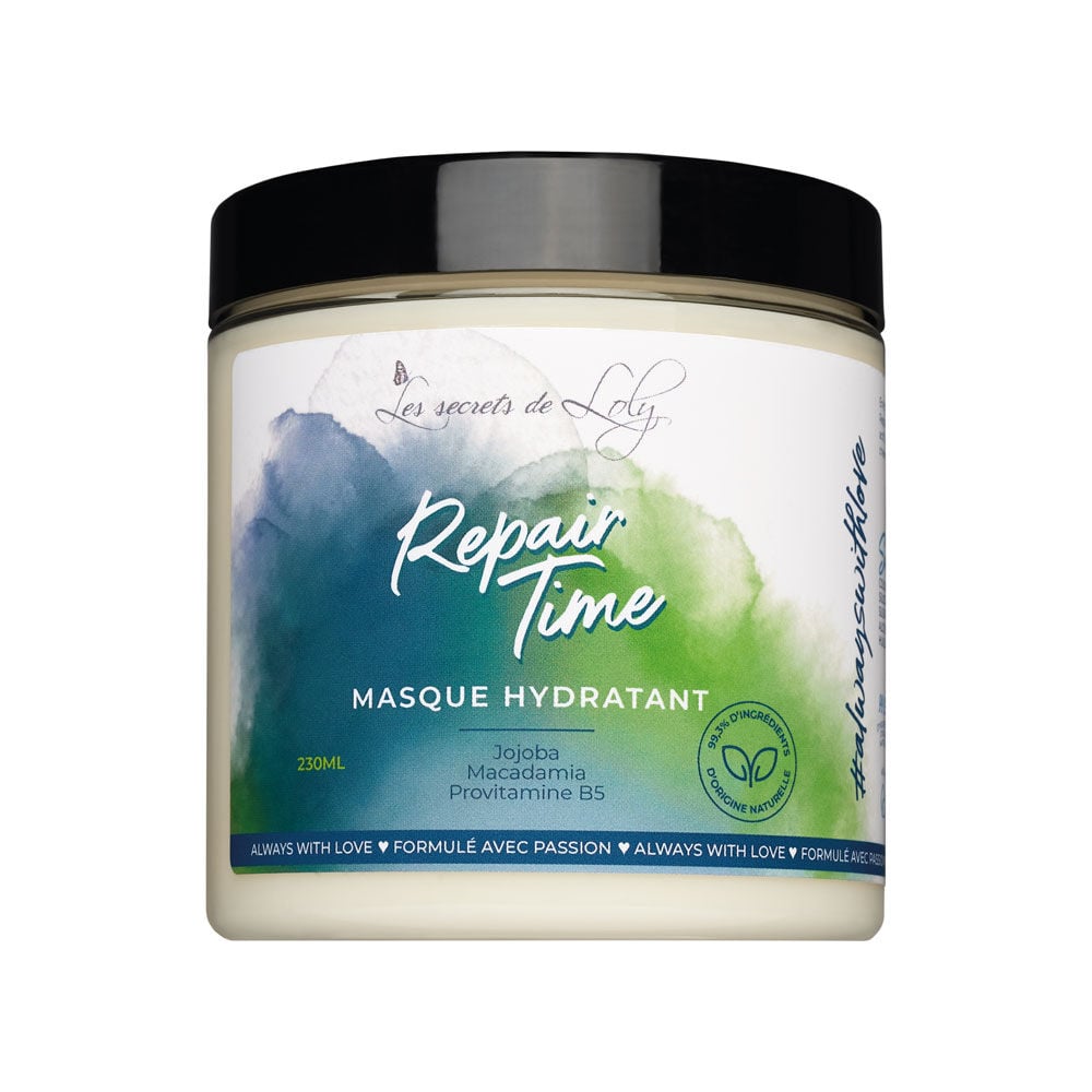 Les Secrets de Loly Repair Time Hydraterend masker 230ml Les Secrets de Loly Repair Time Hydraterend masker 230ml