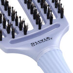 Olivia Garden Fingerbrush Care Iconische Borstel Zwijnenhaar & Nylon Arctisch Licht Pool Blauw