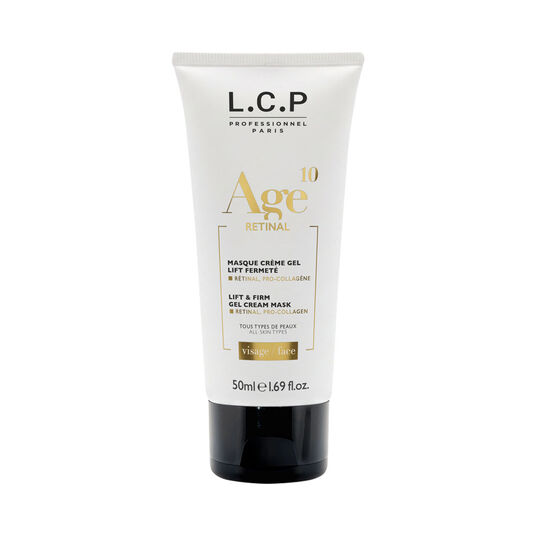 L.C.P Professionnel Paris Age 10 Retinal Verstevigend & Liftend Gel-Cr&egrave;memasker 50ml