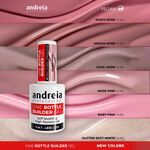 Andreia Professional One Bottle Builder Gel 3 In 1 - 3 In 1 Bouwgel Lage Viscositeit - Stoffig Roze 14ml