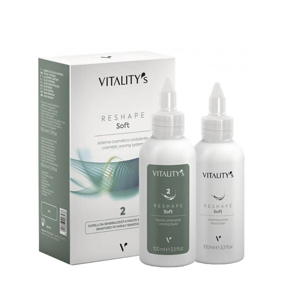 Vitality's Reshape Soft 2 Kit Sensitized Hair 200ml Vitality's Reshape Soft 2 Kit Sensitized Hair 200ml