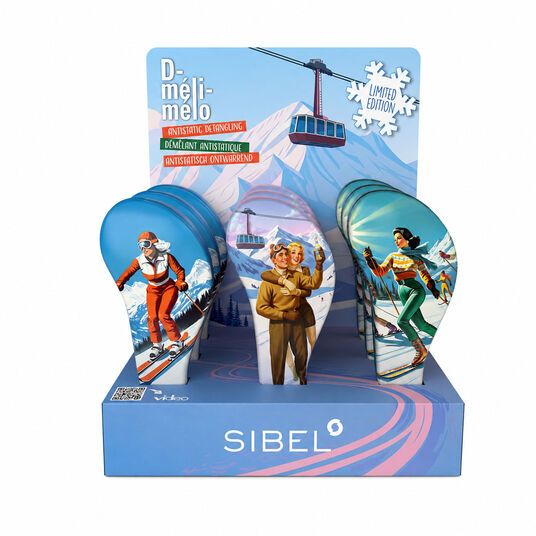 Sibel Alpine Glow Borsteldisplay 12 st.