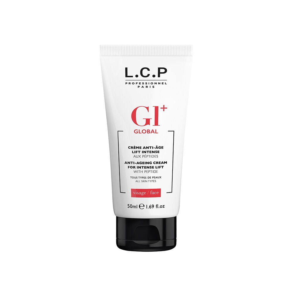 L.C.P Professionnel Global+Anti-agingcrème met intens liftend effect en peptides. 50ml L.C.P Professionnel Global+Anti-agingcrème met intens liftend effect en peptides. 50ml