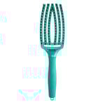 Olivia Garden Fingerbrush Iconic Everzwijnhaar & Nylon - Fall And Beyond Collectie - V3NU5 Groen