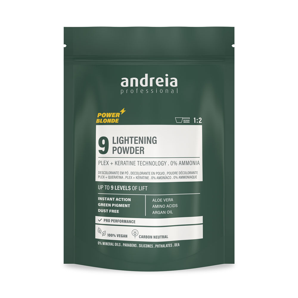 Andreia Professional Power Blonde 9 Vegan Groen Bleekpoeder - 500g