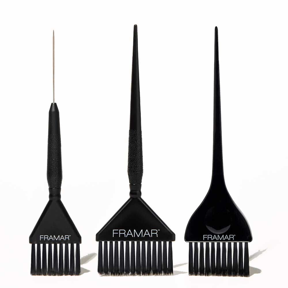 Framar Verscheidenheid Haarkleurborstel Set x3 Framar Verscheidenheid Haarkleurborstel Set x3